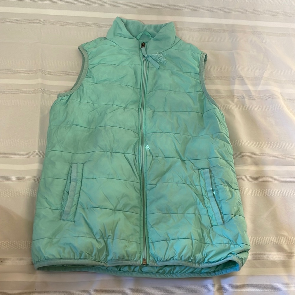 Turquoise vest
